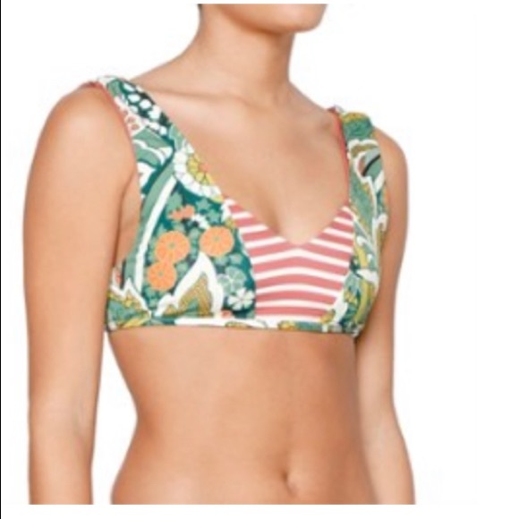 Seea Women's Milos Reversible Bikini Top Small - Picture 3 of 6